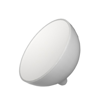 Oplaadbare RGB+CCT halve bol tafel/nachtlamp - Wit, Tuya Smart/Smart life, IP20 binnen