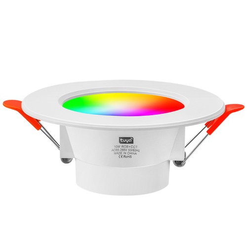 V-Tac 5W Smart Home LED-lamp - Tuya/Smart Life, werkt met Google Home, Alexa en smartphones, GU10 Spot