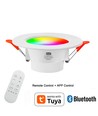 4 stuks RGB+CCT Smart Home downlight - 5W LED, Bluetooth, Google Home & Alexa