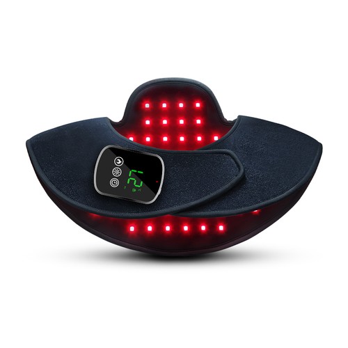 Lichttherapie sjaal voor nek en sleutelbeen - Infrarood, met timer