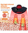 Lichttherapie sjaal voor nek en sleutelbeen - Infrarood, met timer