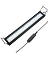 75-93 cm aquarium armatuur - 22W LED, wit/blauw/rood/groen/paars, verstelbare lengte, IP66