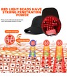 Lichttherapie pet / hoed - Infrarood, incl. batterij