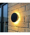 DOME wandlamp 12W - CCT, IP65, zwart