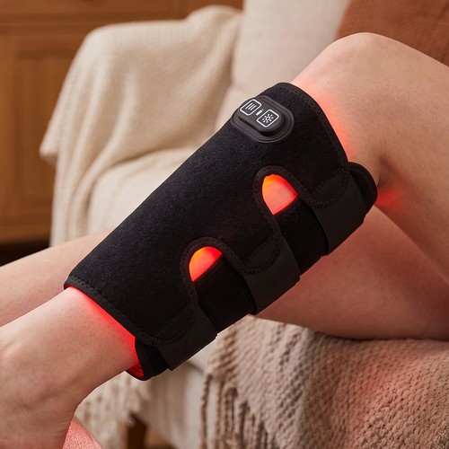 Lichttherapie voor scheenbeen - Infrarood, 47x27cm, 10W, met batterij