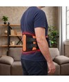 Lichttherapie riem met warmte voor heup en rug - Infrarood, 25x120cm, 10W, met batterij