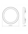 24W Plafondlamp, 3CCT - Ø292 mm, ingebouwde lichtbron