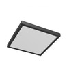 40W Plafondlamp, Instelbaar Watt en CCT - 3 lichtkleuren, 24/35/40W, 5 jaar garantie, Vierkant, Zwarte rand