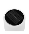 Oplaadbare RGBW LED tafellamp met zonnecel - Wit, afstandsbediening