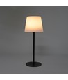 Oplaadbare RGBW LED tafellamp met zonnecel - Wit, afstandsbediening