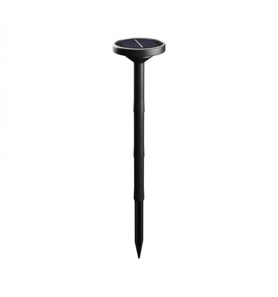 1W solar tuinlamp met prikpen CCT - 3 lichtkleuren, verstelbare hoogte, IP65, zwart
