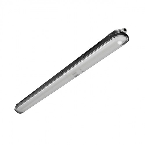 120cm 40W Gigant Pro LED armatuur - Doorvoerbedraad, 150lm/W, Instelbaar Wattage, IP66, IK10, Zwart