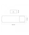 LEDlife noodstroommodule voor LED verlichting, 3-50W - 162x45x22 mm, backup batterij voor noodverlichting