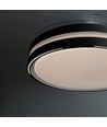 Plafondlamp met verborgen ventilator - RA90, CCT, 60W, zwart