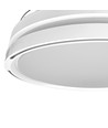Plafondlamp met verborgen ventilator - RA90, CCT, 60W, wit