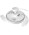 Plafondlamp met verborgen ventilator - RA90, CCT, 60W, wit
