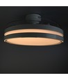 Plafondlamp met verborgen ventilator - RA90, CCT, 60W, wit