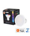 V-Tac 5W Smart Home LED-lamp - Tuya/Smart Life, werkt met Google Home, Alexa en smartphones, GU10 Spot