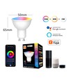 V-Tac 5W Smart Home LED-lamp - Tuya/Smart Life, werkt met Google Home, Alexa en smartphones, GU10 Spot