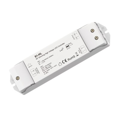 LEDlife rWave 230V LED strip dimmer - RF, push-dim, 500W
