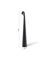 Oplaadbare LED tafellamp binnen/buiten - Zwart, 40cm hoog, 3-staps dimbaar, IP44