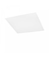 62x62 LED paneel, 40W - UGR19, 90 graden, witte rand, backlit