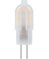 G4 1W LED lamp, 12V - 135lm, mat glas, warm wit