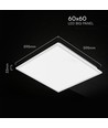 60x60 LED paneel, 40W - 6500K, Backlit