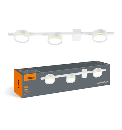 3xGX53 plafondspot - Wit, zonder lichtbron