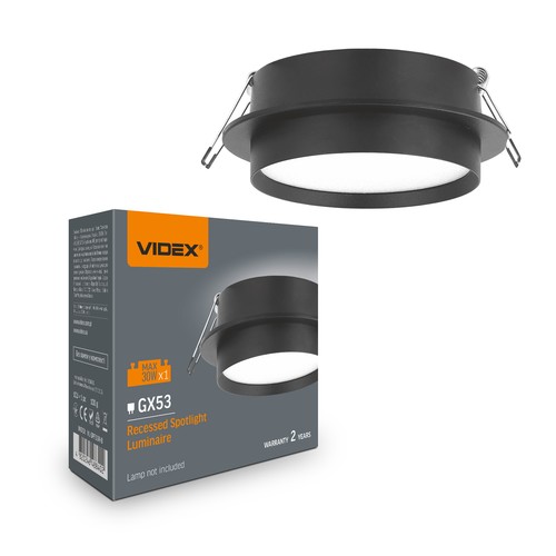 GX53 inbouwspot - Wit, zonder lichtbron