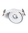 Demo: 30W Ø20 cm inbouwspot RA90 - Zaagmaat: Ø18 cm, Afmetingen: Ø20 cm, CCT - 3 lichtkleuren, 3-in-1, witte rand