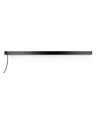 120cm 38/32/24W LED lichtlijn - CCT, Zwart, plafondlamp voor kantoor, incl. ophangkabel