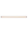 120cm 38/32/24W LED lichtlijn - CCT, Zwart, plafondlamp voor kantoor, incl. ophangkabel