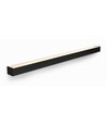 120cm 38/32/24W LED lichtlijn - CCT, Zwart, plafondlamp voor kantoor, incl. ophangkabel