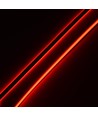 5m 9W/m Rode Dot-free COB-LED strip - 24V DC, IP67, 240 LED/m, 5 jaar garantie