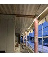 25m werkverlichting LED strip - 230V, IP65, 1500 lm/m, 12W/m, 4000K, Bouwverlichting