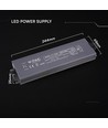 200W / 12V DC voeding voor LED strips - 16.6A, IP67 waterdicht