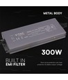 300W / 12V DC Voeding voor LED strips - 25A, IP67 Waterdicht