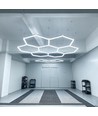 240W RA95 Hexagon LED 7 vlakken complete set - Incl. stroomaansluiting