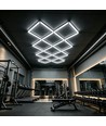 320W RA92 Hexagon LED 14 vlakken complete set - Incl. stroomaansluiting