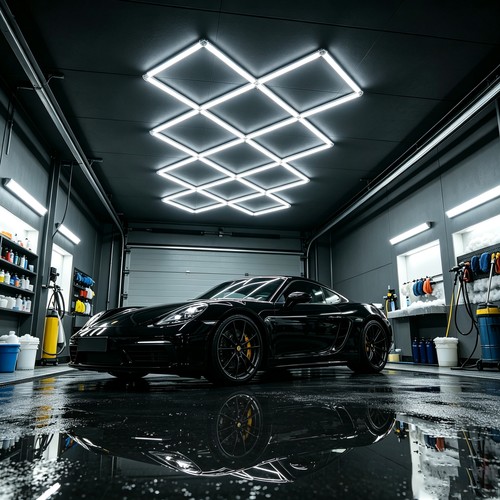 360W RA92 Hexagon LED 14 vakken complete set - Incl. stroomaansluiting