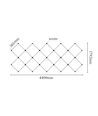 360W RA92 Hexagon LED 14 vakken complete set - Incl. stroomaansluiting