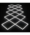 360W RA92 Hexagon LED 14 vakken complete set - Incl. stroomaansluiting