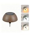 Oplaadbare LED flessenlamp - Koffiekleur, CCT, touch dimbaar, IP54 buiten