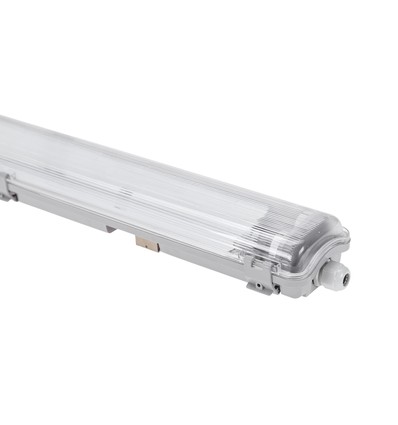 150cm Limea T8 LED-armatuur, doorbedraad - Voor 2x 150cm LED-buizen, IP65 waterdicht