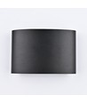 4W wandlamp - IP65, zwart, up/down, buiten, incl. lichtbron