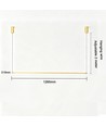 Gouden eettafellamp 126cm - 18W LED, 2800K, incl. draadophanging