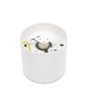 Plafondlamp voor AR111 GU10 - Wit, IP65 buiten, Ø12cm, 11,5cm hoog, aluminium, zonder lichtbron