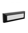 6W LED trapverlichting, CCT - 3 lichtkleuren, IP54, zwart, buitenwandlamp
