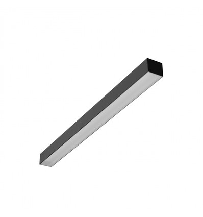 60cm Kantoorlamp, Instelbaar Watt & CCT - 3 lichtkleuren, 10W/15W/20W, 5 jaar garantie, zwart